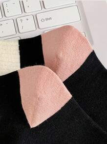 20 pares/10 pares/1 par Calcetines de equipo de bloque de color gruesos y absorbentes para niñas preadolescentes/adolescentes, calcetines cálidos, calcetines de equipo para todas las estaciones, primavera/verano, otoño/invierno, calcetines deportivos, regalos para niñas, regalos para niños, regalos para mamá, regalos para papá, ropa de invierno para niñas, ropa de invierno para niños, regalos festivos, estilo aleatorio