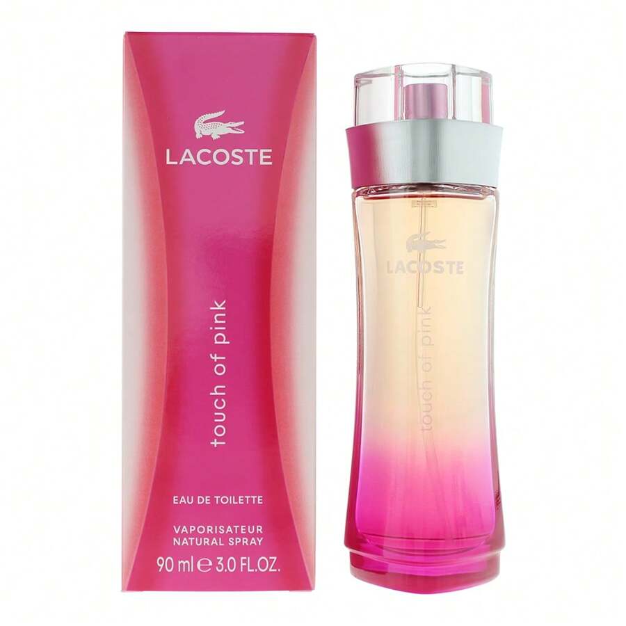 Lacoste Touch Of Pink Eau De Toilette 90ml - Floral Fruity - View 1