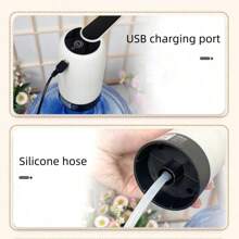 New Cordless Electric Water Pump, Automatic Pressurized Water Dispenser, Rechargeable Home Use Water Drinking Machine
