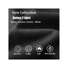 1pc Vintage Style Caregiver T-Shirt - 100% Cotton, Soft &Amp; Breathable, Round Neck, Perfect Gift Tee For Adult, Men, Women, Teen, Teenager, Adolescent,Youth Father's Day, Mother's Day, New Year, Spring Festival, Valentine's Day, Independence Day, Birthdays, Parties, Gifts Summer Outfits For Women Summer Tops Summer Clothes Spring Outfits For Women Easter Dress Women Vestidos Elegantes De Mujer Beach Outfits For Woman Plus Size Women Clothes Business Casual Woman Women Graduation Dress White Top Office Outfits For Women Rave Outfits - 黑色 - 查看 5