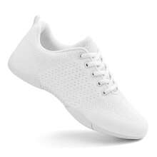 Cheerleading Mesh Sneakers For Girls, Dance, Gymnastics, Tennis And Athletic Sports Flexible Cheer Tumbling Shoes