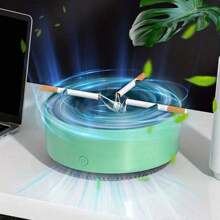 1 pieza de Purificador de Aire Inteligente, Cenicero - Elimina instantáneamente el humo de segunda mano y el olor a tabaco, portátil, compacto y eficiente energéticamente - Pilas no incluidas, accesorios ideales para fumar en el hogar y el coche