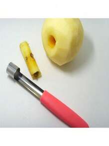 1Pc Apple Corer Stainless Steel Pear Fruit Vegetable Tools Core Seed Remover Cutter Seeder Slicer Knife Kitchen Gadgets Tools - Multicolor - View 4