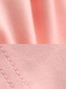 Teen Girl Heart And Baseball Print Graphic Tees For Girl Short Sleeve T Shirts,Teen Girl's Summer Tops Crewneck Shirt Blouse - Pink - View 5