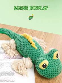 爱狗人士和狗妈妈爱吠叫玩具毛绒蜥蜴互动小狗玩具毛绒动物爱狗人士和狗妈妈爱毛绒玩具适合幼犬和小型、中型和大型爱狗人士和狗妈妈爱