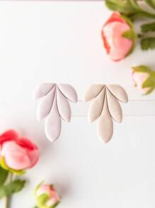 Petal Soft Pottery Earrings Polymer Clay Mold Shape Creative Flowers Clay Cutting Molds For DIY Earrings Jewelry Making - Polymer Clay Cutter - View 2