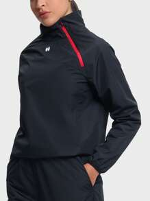 HOTSUIT Women Sauna Jacket Sweat Top Gym Exercise Shirts With Zipper Ideal For Fitness And Training, Valentine Gift - Black - View 8