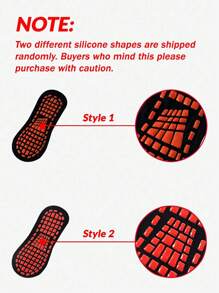 1/4 paire de chaussettes antidérapantes en silicone unisexe pour le trampoline, convenant aux femmes et aux hommes pour l'hôpital, le yoga, le pilates et les sports d'intérieur