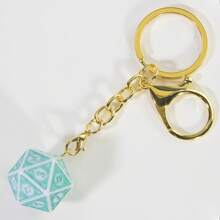 Pendant Dice Keychain, Creative D20 Dice Charm Keyring Lucky Gift For Hanging Accessories - D20 Pattern Keychain - View 15