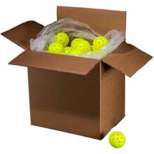 Pelotas de pickleball Franklin Sports X-40 para exteriores - Pelota oficial de pickleball de EE. UU., APP Tour + US Open - Tamaño reglamentario - Amarillo - Ver 5