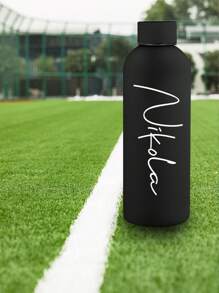 1 szt. 500 ml spersonalizowany kubek termiczny ze stali nierdzewnej z tabliczką znamionową, prosty kubek do kawy, kubek samochodowy, spersonalizowany prezent urodzinowy, prezent dla druhny, prezent na Dzień Matki, wielofunkcyjny, kolorowy, nowoczesny, spersonalizowany, niepowtarzalny, idealny prezent dla niej, chłopaka, taty, dziewczyny, mamy, rodziny, przyjaciół, herbaciarni, domu, ogrodu, biura, na rocznice, na Walentynki, na Dzień Matki, na Dzień Ojca, na wesela, na parapetówkę, do domu i salonu, do kuchni i jadalni, spersonalizowane kubki