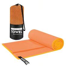 1 Pc Portable Sweat-Absorbing And Comfortable Towel, Fitness And Running Sweat Wipe Towel, Extended Yoga Towel, Sand-Proof And Quick-Drying Beach Towel, Which Can Wrap The Whole Body, Good Friends For Camping, Traveling, And Outdoors