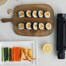 SushitellerSushi Maker Set 20 Stück Sushi Kit mit matte Bazookamit Messer Essstäbchen Avocadoschneiderr GeschmacksgerichtSushi Set zum Selber Machen Onigiri form DIY