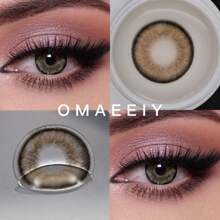 A Pair Of Multi-Color Contact Lenses With 14.5mm Enlarged Eyes Are Comfortable To Wear, Suitable For Daily Wear, With 40% Water Content, Breathable And Moisturized.
