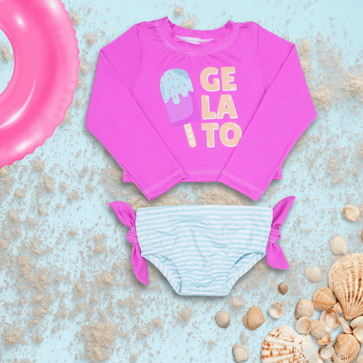 CONJUNTO MODA PRAIA MENINA 01 A 08 ANOS | SHEIN Brasil