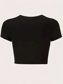 Animal Crossing Cube Crop Top Women'S Cropped Top Casual Sports T-Shirt