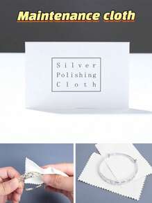 1 Piece Of Fashionable Double-Layer Bracelet For Sterling Silver Women's Light Luxury Niche Exquisite Stacked Double-Ring Bracelet For Girlfriend Gift - Double Bead Bracelet - View 9