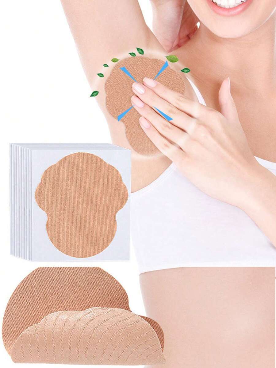 20/10/1pc Summer Sweat-Absorbing Stickers, Disposable Underarm Sweat-Blocking Stickers For Men And Women, Invisible And Traceless Elastic Sweat-Absorbing Stickers Summer Cooling,Beach,Travel