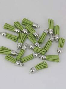 (20pcs/Pack) 4cm Retro British Style Tassels Keychain, Brooch, Clothing Decor, Bag Charm, Handmade DIY