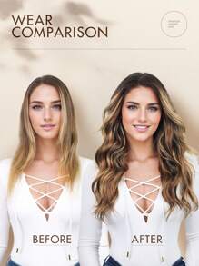 Invisible Nano Bead Hair Extensions, Micro Ring Hair Extensions, Straight Micro Ring Real Human Hair Extensions, Invisible Bead Thickened Micro Ring Hair Extensions, Halloween Costume, Holiday Essential, Bridal Holiday Gift - S1B - View 10