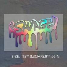 Savage "Stickers, Car Stickers, Vinyl Stickers - Suitable For Cars, Trucks, Walls, Laptops, Windows, Motorcycles, Bumpers Or Crafts - one-size - View 8