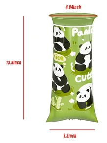 10pcs/Pack St. Patrick's Day Vomit Bags, Green Color, Disposable, Portable Trash Bags Suitable For Car, Travel, Plane - Help Relieve Motion Sickness - Multicolor - View 2