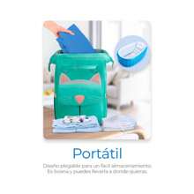 HuaTnag Bañera Inflable Para Bebés Portátil Tina Plegable Con Bomba Color (Azul,Rosa)
