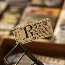 100 Stücke Retro Aufkleber, geeignet für Scrapbooking, amerikanische Vintage Dekorationsaufkleber für Studenten, Schulmaterial, Graffiti Aufkleber, Geschenk zum Schulanfang, Dekorationsmaterial