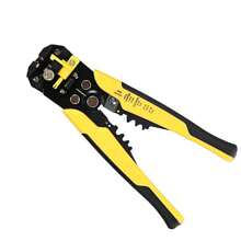 Cable Wire Stripper Cutter Self-Adjusting Wire Stripper Crimping Pliers For Wire Stripping Cutting Crimping - Multicolor - View 2