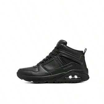 Skechers Lättviktsny sportluftkudde för män Mid-top Snörning Bekväma fritidsskor 232547