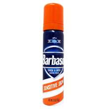 Barbasol Shave Cream Sensitive Skin Thick Rich Shaving Cream Travel Size 2 Oz 57 G Pack Of 12 - 彩色 - 查看 2