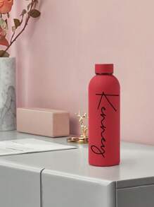 1 szt. 500 ml spersonalizowany kubek termiczny ze stali nierdzewnej z tabliczką znamionową, prosty kubek do kawy, kubek samochodowy, spersonalizowany prezent urodzinowy, prezent dla druhny, prezent na Dzień Matki, wielofunkcyjny, kolorowy, nowoczesny, spersonalizowany, niepowtarzalny, idealny prezent dla niej, chłopaka, taty, dziewczyny, mamy, rodziny, przyjaciół, herbaciarni, domu, ogrodu, biura, na rocznice, na Walentynki, na Dzień Matki, na Dzień Ojca, na wesela, na parapetówkę, do domu i salonu, do kuchni i jadalni, spersonalizowane kubki