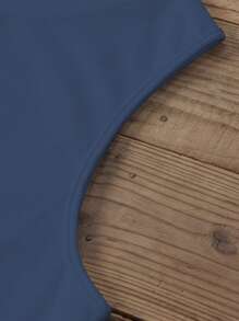 Custom Women's Tank Tops - Add Custom Text (Numbers/Names/Vocabulary Etc.), The Effect Will Present Four Colors Text Patterns, Personalized And Designed, Customized Unique Tank Tops, Casual And Easy To Match, Great For Gift Giving, Going Out On Vacation, Sports, Women's Tank Tops, Women's Tank Tops, Etc. Women's Customized Tank Tops, Sports Tank Tops, Tops. - Dusty Blue - View 6