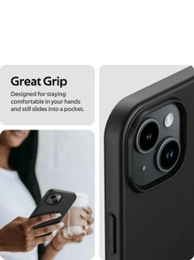 3 Stücke Apple Telefon Schutzkit, inklusive 2 Stücke Anti-Späh und kratzfeste gehärtete Glas Bildschirmschutzfolien und 1 Stücke schwarze stoßfeste TPU Handyhülle. Matte Oberfläche, Rundum-Schutz, einfache Montage, Anti-Späh, blasenfrei, kratzfest, splitterfest, gehärtetes Glas Bildschirmschutz, geeignet für Geburtstage/Weihnachten/Familie/Freunde/Freund und Freundin, unisex