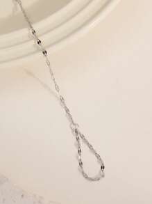 1 pieza Arnés de dedo elegante de plata, material de aleación, estilo lindo y minimalista, adecuado para el uso diario y citas de las mujeres, excelente para el Día de San Valentín, mamá, madre, Día de la Madre, regalo
