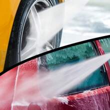 高压枪喷嘴摩托车清洗器 1/4 英寸适配器涡轮喷雾器旋转枢转耦合器喷射自行车清洁汽车配件 - 黑色 - 查看 2