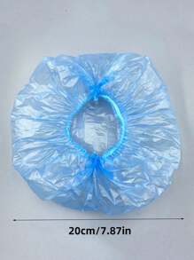 100/200pcs Dustproof Non-Slip Waterproof Portable Thickened Disposable Shoe Cover (Suitable For Shoes Under 25cm)