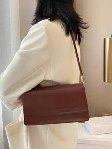 Fashion Crocodile Embossed Flap Bag Shoulder Bag