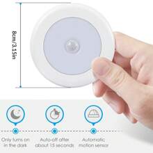 Đèn cảm biến chuyển động trong nhà, Đèn ngủ cảm biến chuyển động chạy bằng pin, Đèn từ dưới tủ, Đèn tủ quần áo cảm biến chuyển động, Đèn chiếu sáng dưới tủ, Đèn cầu thang trong nhà, Đèn tường dán, Đèn dưới quầy bếp, Phòng ngủ, Phòng tắm, Nhà vệ sinh, Nhà - Nhiều màu - Xem 9