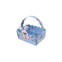 12/24PCS 12*9*6cm Creative Easter DIY Gift Boxes, Adorable Rabbit & Chick Elements To Handcraft And Convey Heartfelt Wishes, Instantly Boost Party & Holiday Atmosphere!