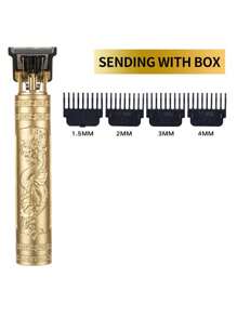 7 件男士时尚经典手表、鹰钱包、剪刀、眼镜、钥匙扣、情绪 LED 灯、带盒卡片礼品套装，完美的生日、父亲节礼物，日常配饰 - 金色 - 查看 8