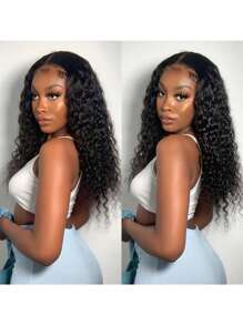 13x4 深波浪人发假发 150% 13x4 人发假发 深波浪前部假发 8-34 英寸 13x4 蕾丝前部假发 透明人发假发 女士假发 - SNatural - 查看 5