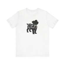 100% Cotton Little Legs Big Heart- Scruffy Unisex Jersey Short Sleeve Tee Designer Clothes Slightly Versatile Stylish Homme Print Round Neck Short Sleeve Comfortable Top For Everyday Wear Casual For Women Breathable Fashion Summer Graphic Stretched Soft Streetwear