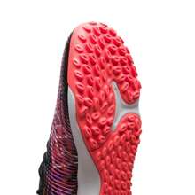 Puma FUTURE 8 MATCH TT 足球鞋，舒适轻便的运动鞋，适用于人造草皮和室内球场，108370-01 - 黑色-彪馬白-亮紅色 - 查看 10