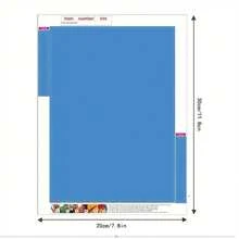 1 Set Diamond Painting Kit, Full Drill Diamond Art Kit - Diamond Dot Painting DIY, Full Drill Art And Craft, Suitable For Home Wall Decor, Gift - Diamond Art Set