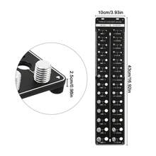 kangten Red Nut And Bolt Thread Checker 28 Thread Identifier Gauge Inch And Metric UK - Black - View 4