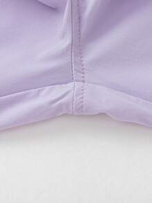Balabala Tween Girl' Straight-Leg Pants, Lightweight Summer Sports Trousers, 2025 - Pink Purple - View 5
