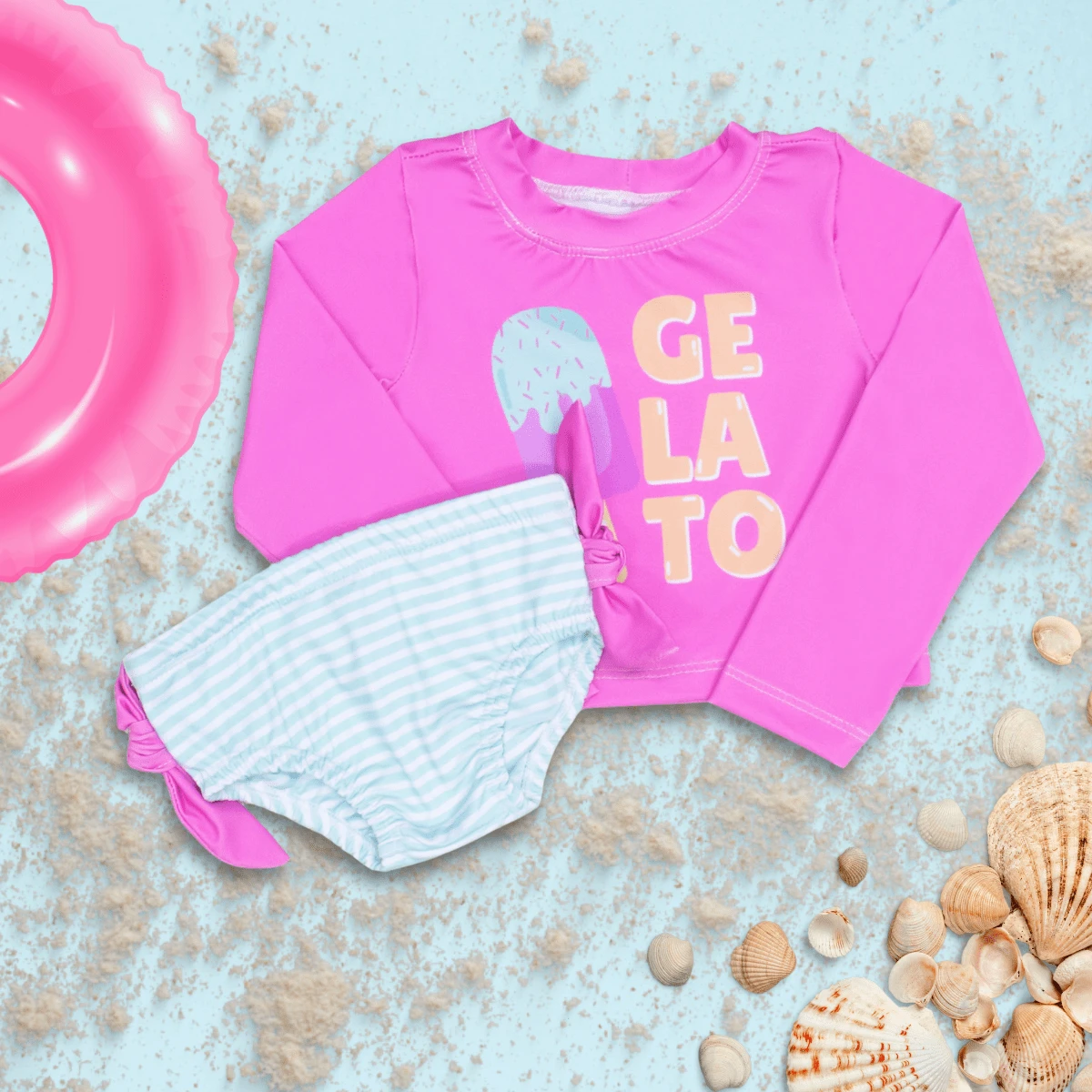 CONJUNTO MODA PRAIA MENINA 01 A 08 ANOS | SHEIN Brasil