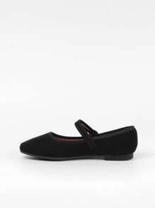 2026 Spring/Autumn New Genuine Leather Insole, Anti-Odor, Versatile Slip-On Loafers, Flat Comfort Shoes For Women - Black - View 7