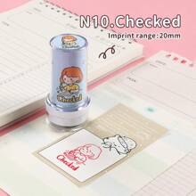 Teacher's Encouragement Stamps, For Office Grading Homework, Office Supplies, Used For Grading English Homework - Red Blot - View 10